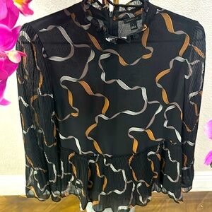 Ann Taylor bell sleeve blouse